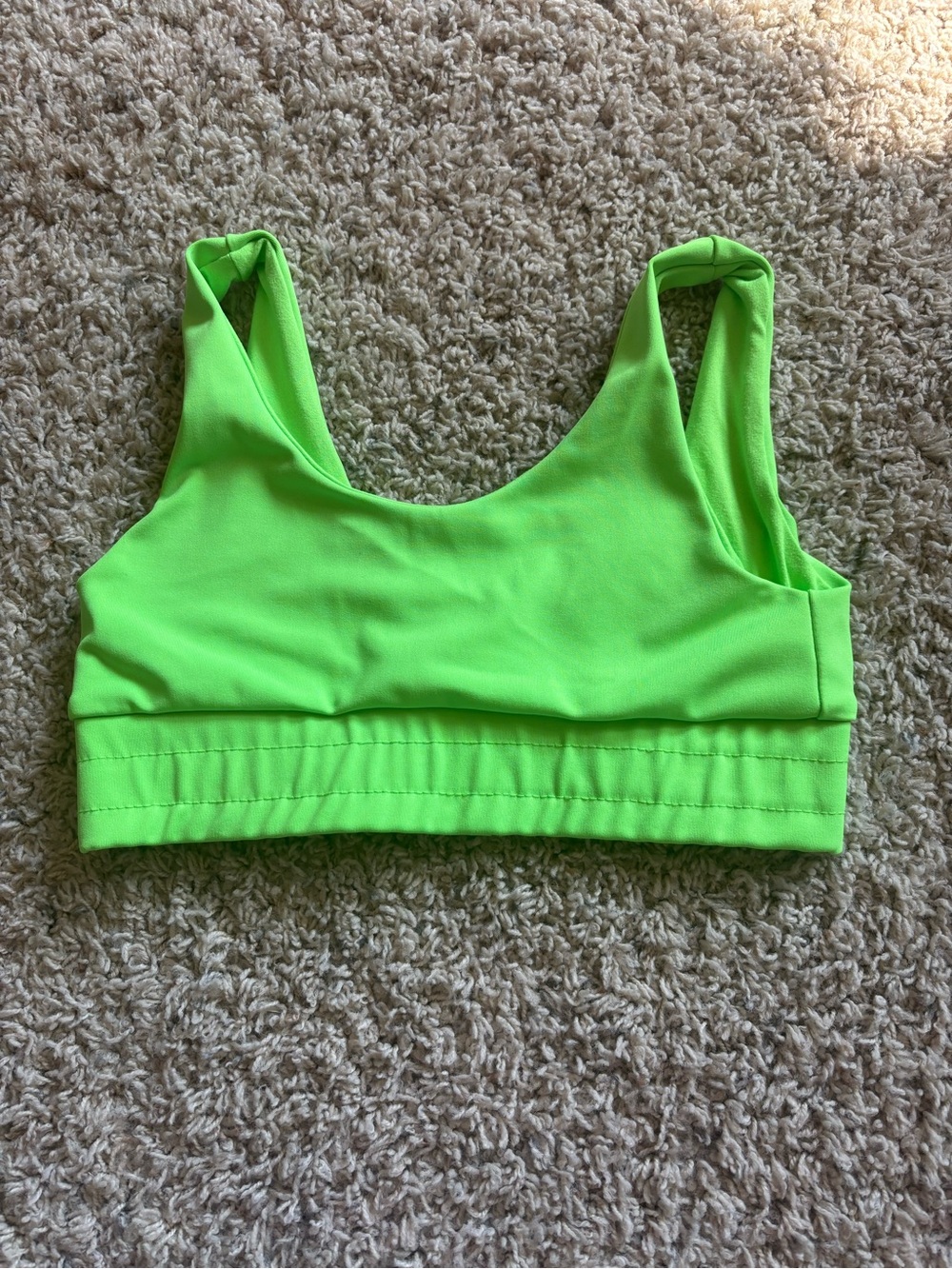Five Dancewear Girls Neon Green Top